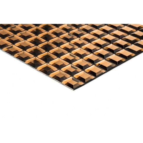 Mozaika 30X30 ADELAIDE MIRROR COPPER GAT I dostawa GRATIS od 550 zł - obrazek 3
