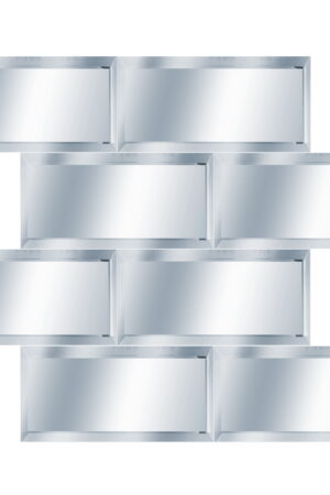 Mozaika 29.8X29.8 METRO BIG MIRROR SILVER GAT I dostawa GRATIS od 550 zł