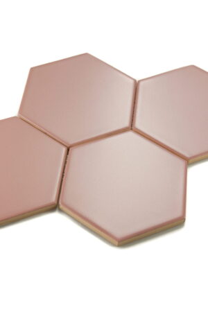 Ceramik Studio Mozaika Heksagon Pink Mat dostawa GRATIS