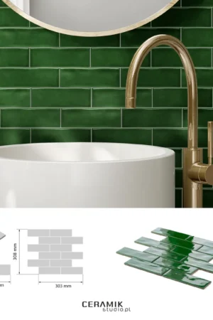 Ceramik Studio Mozaika Venice Green dostawa GRATIS