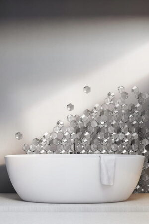 Ceramik Studio Mozaika Heksagon Super Mirror dostawa GRATIS