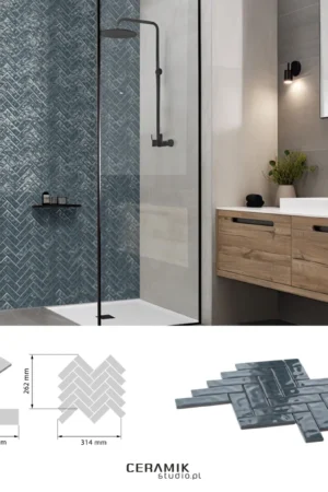 Ceramik Studio Mozaika Vibrant Blue dostawa GRATIS