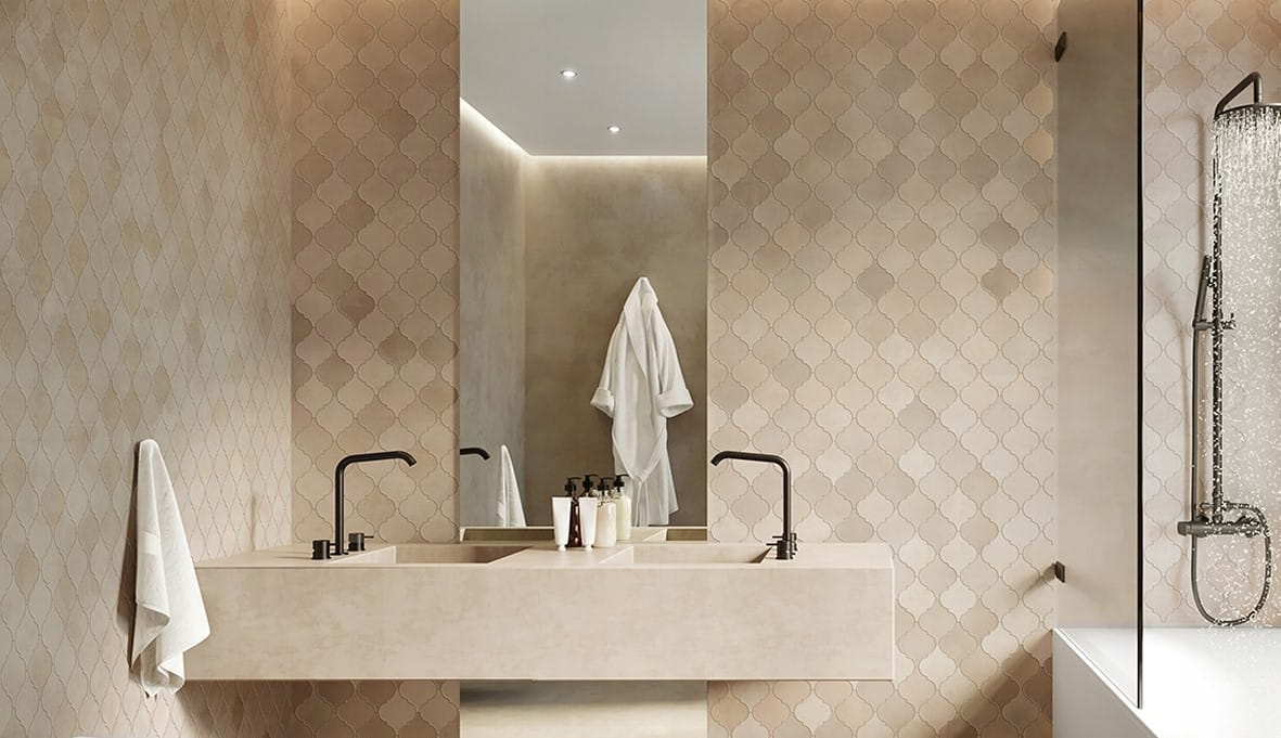 Ceramik Studio Mozaika Arabeska Natur Cream dostawa GRATIS - obrazek 2