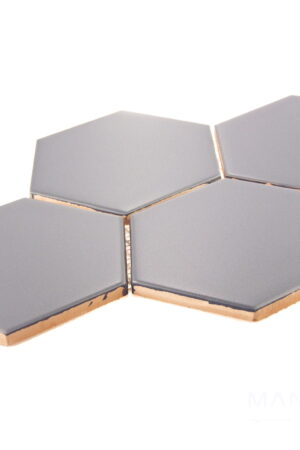 Ceramik Studio Mozaika Heksagon Light Grey dostawa GRATIS
