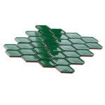 Mozaiki podłużny heksagon — nowoczesna geometria | emozaiki.pl