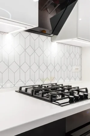 Ceramik Studio Mozaika Romb White Glossy dostawa GRATIS